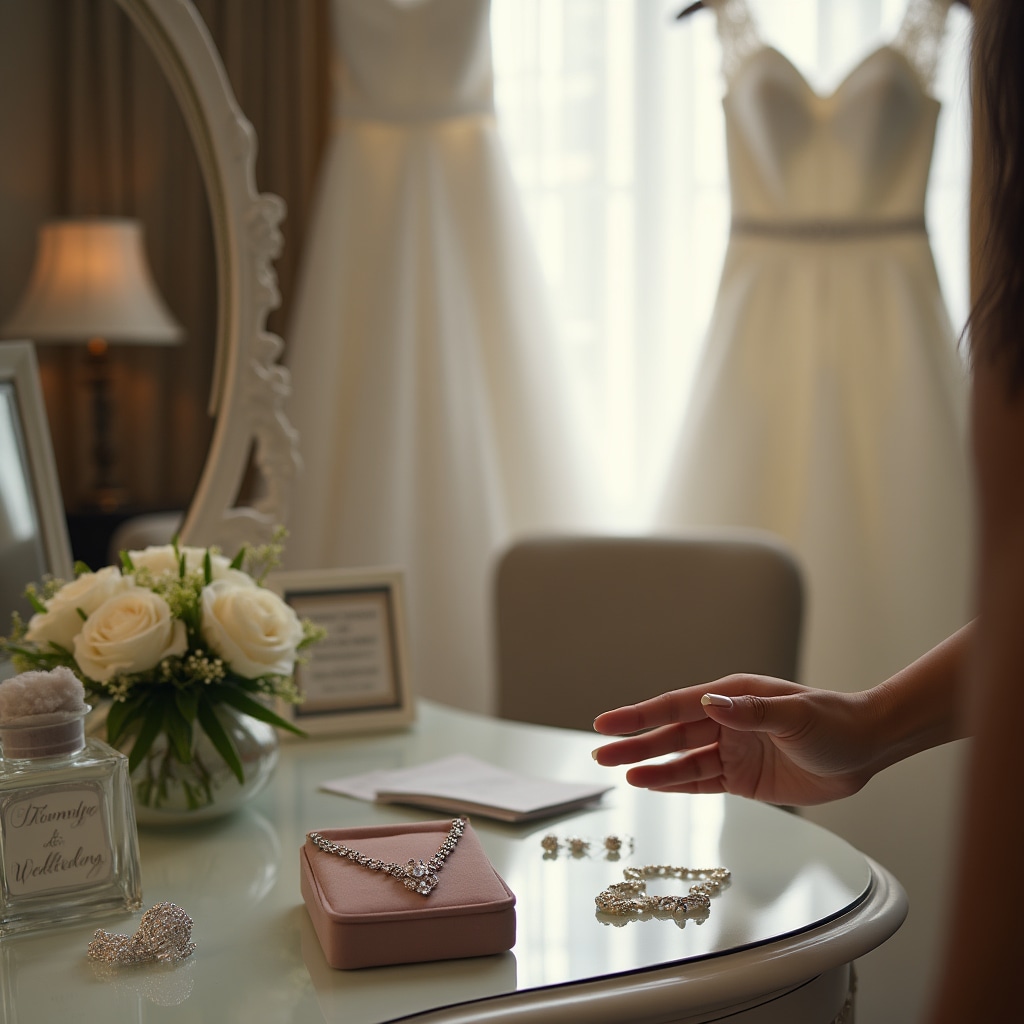 Bride preparation detail shots